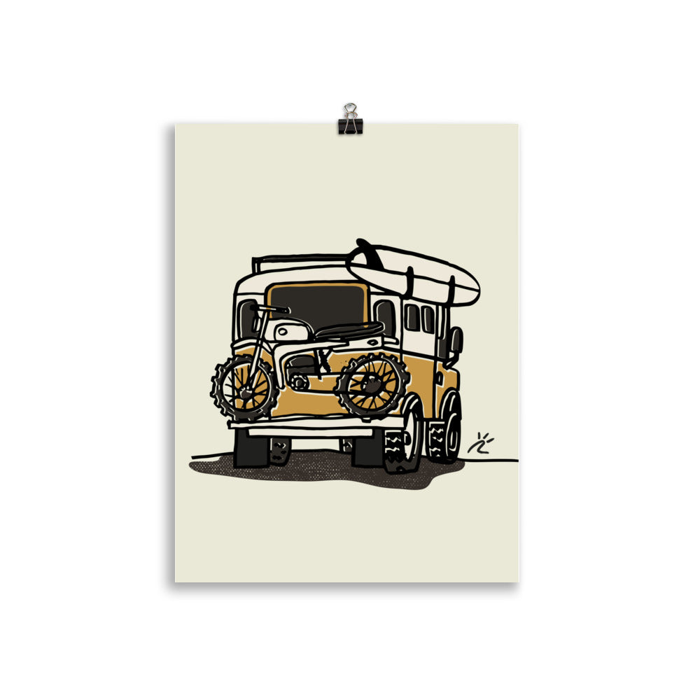 Impresión digital "Sand&Salt"