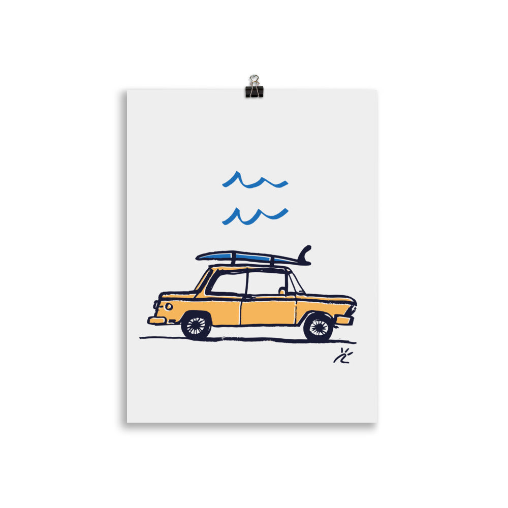 Impresión digital "Down the line" V