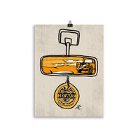 Impresión digital "REARVIEW-2"