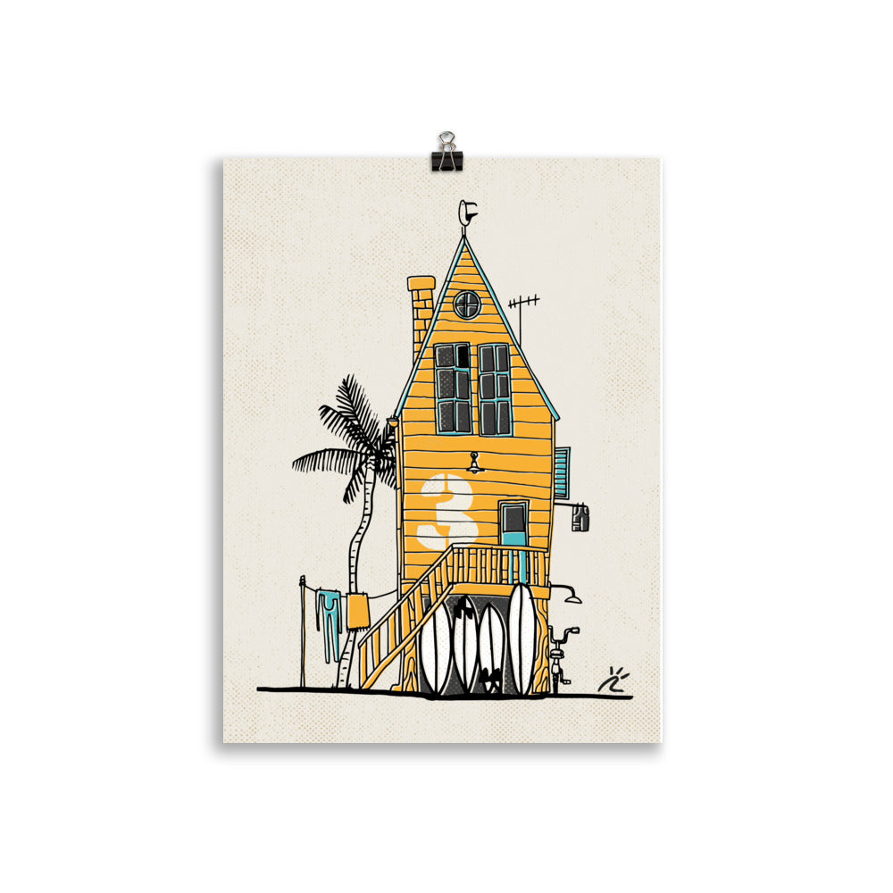 Impresión digital "The Beach House"