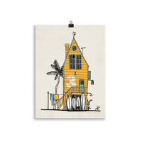 Impresión digital "The Beach House"