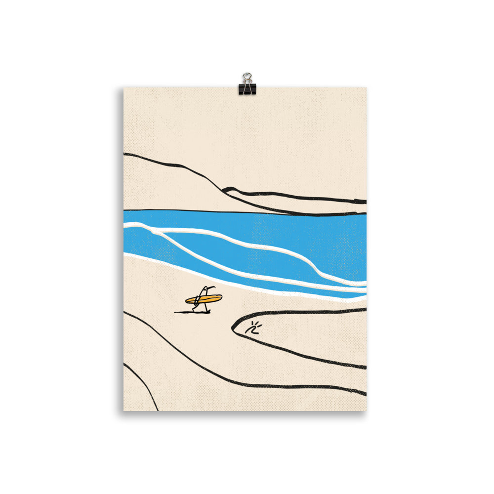 Impresión digital "FREE AS A SEAGULL"