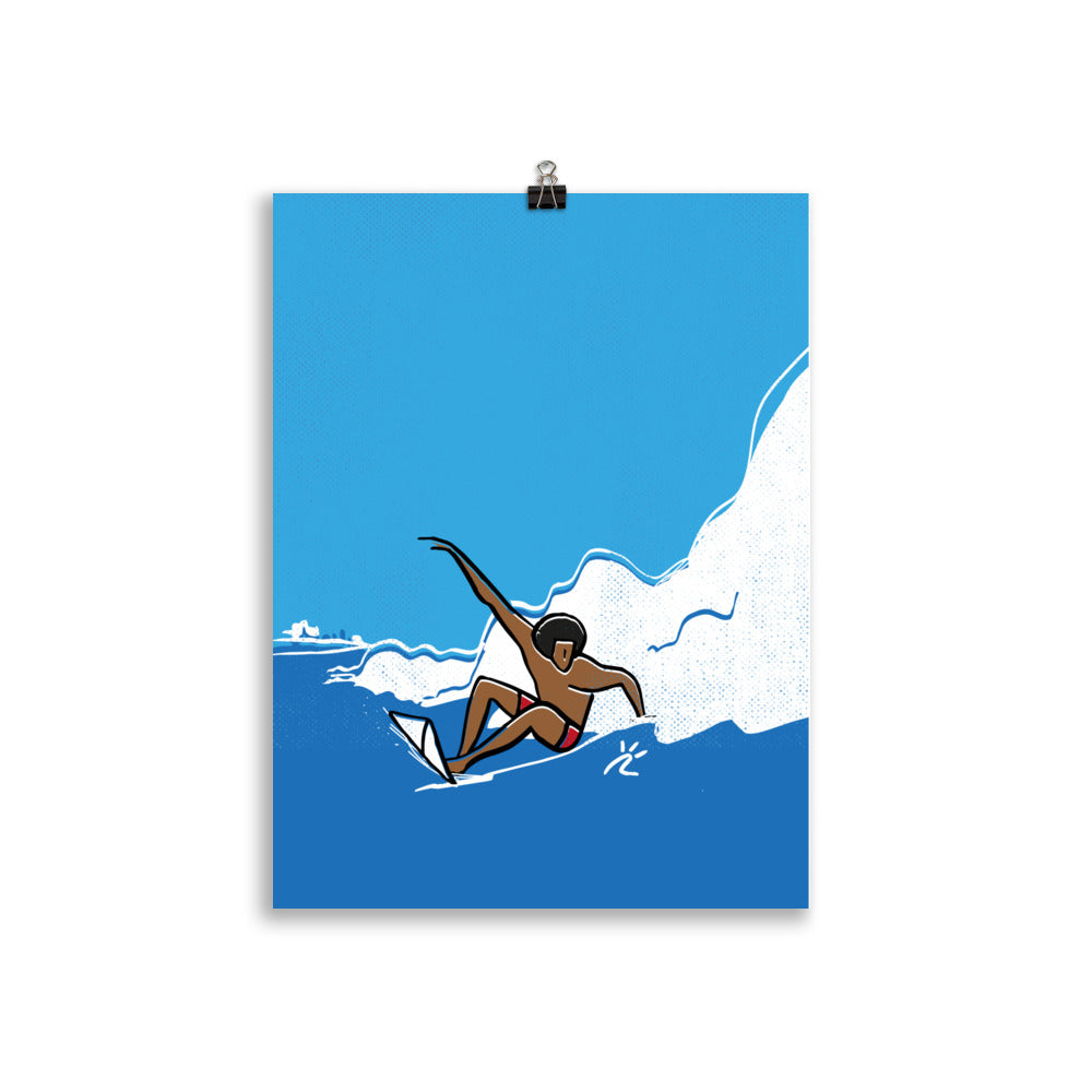 Impresión digital "GREAT LARRY"