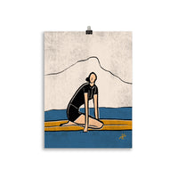 Impresión digital "BLUE MOUNTAIN"