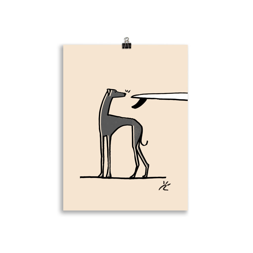 Impresión digital "Whippet"