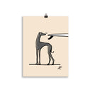 Impresión digital "Whippet"