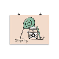 Impresión digital "New ways of living"