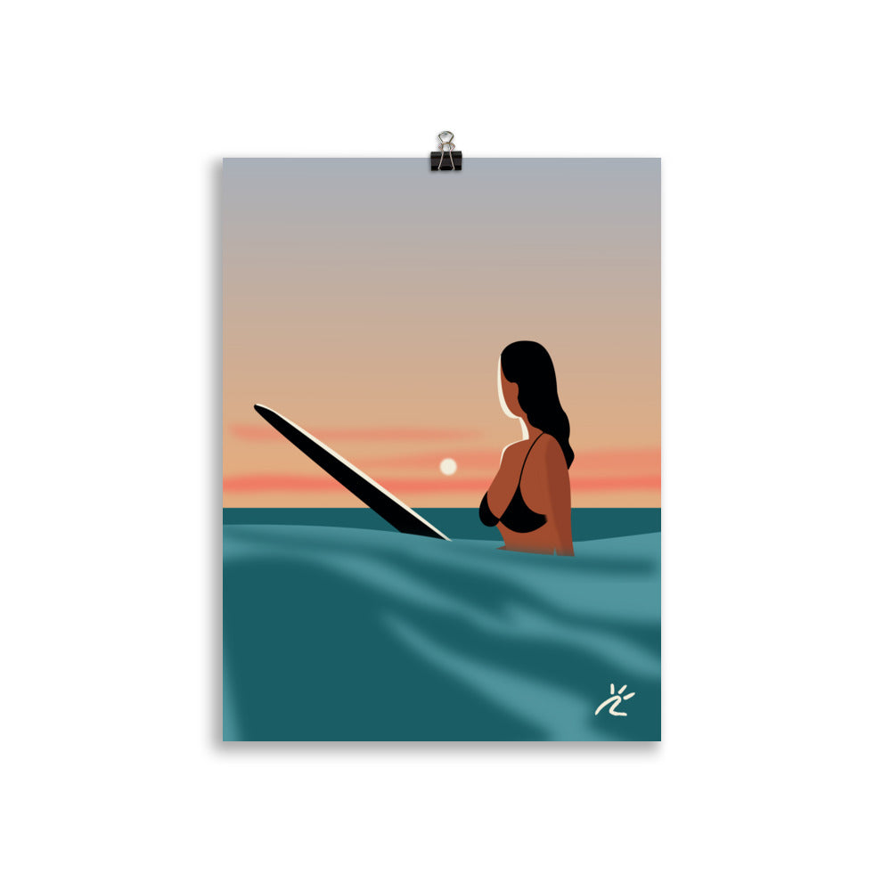 Impresión digital "BYE"