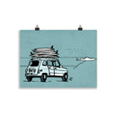 Impresión digital "Moroccan Surf Adventures"