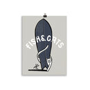 Impresión digital "Fish and cats"