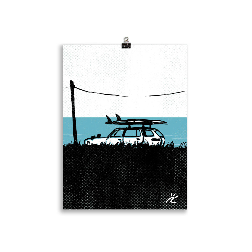 Impresión digital "Your destination"