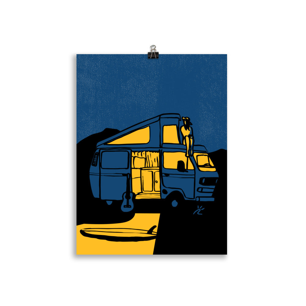 Impresión digital "The songs writer"