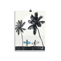 Impresión digital "Twins"