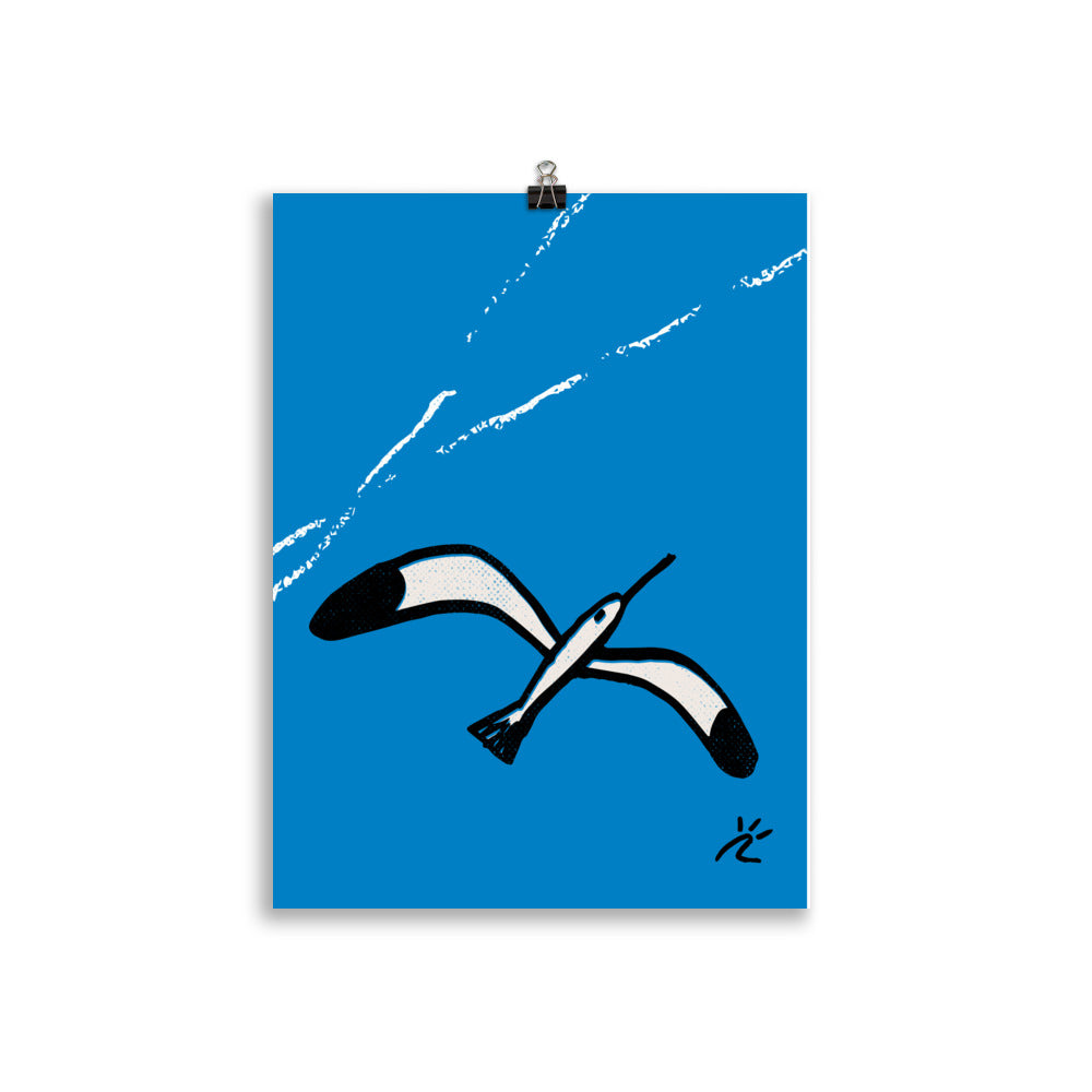 Impresión digital "Crossed lines"