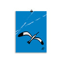 Impresión digital "Crossed lines"