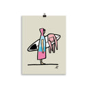 Impresión digital "Poncho time - Surf Edition"