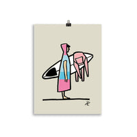 Impresión digital "Poncho time - Surf Edition"