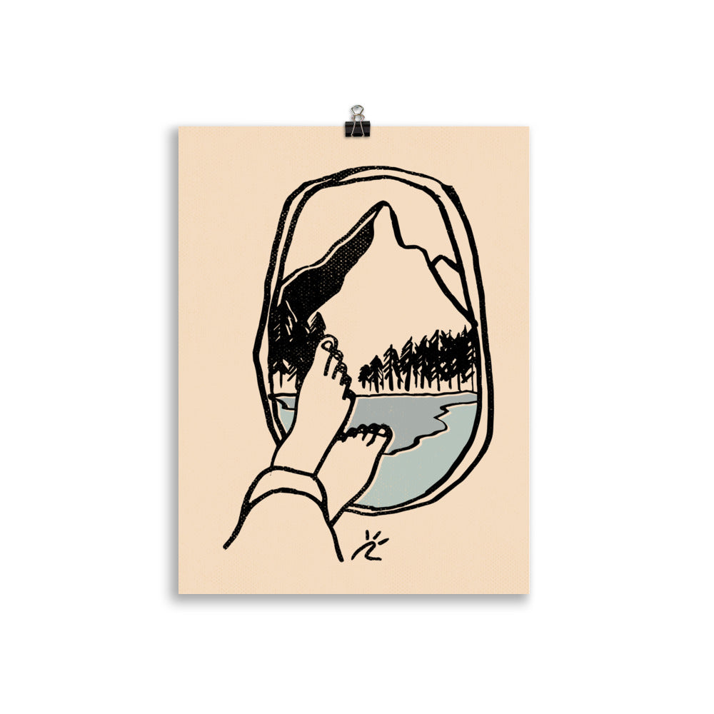 Impresión digital "Favorite View · Mountain"