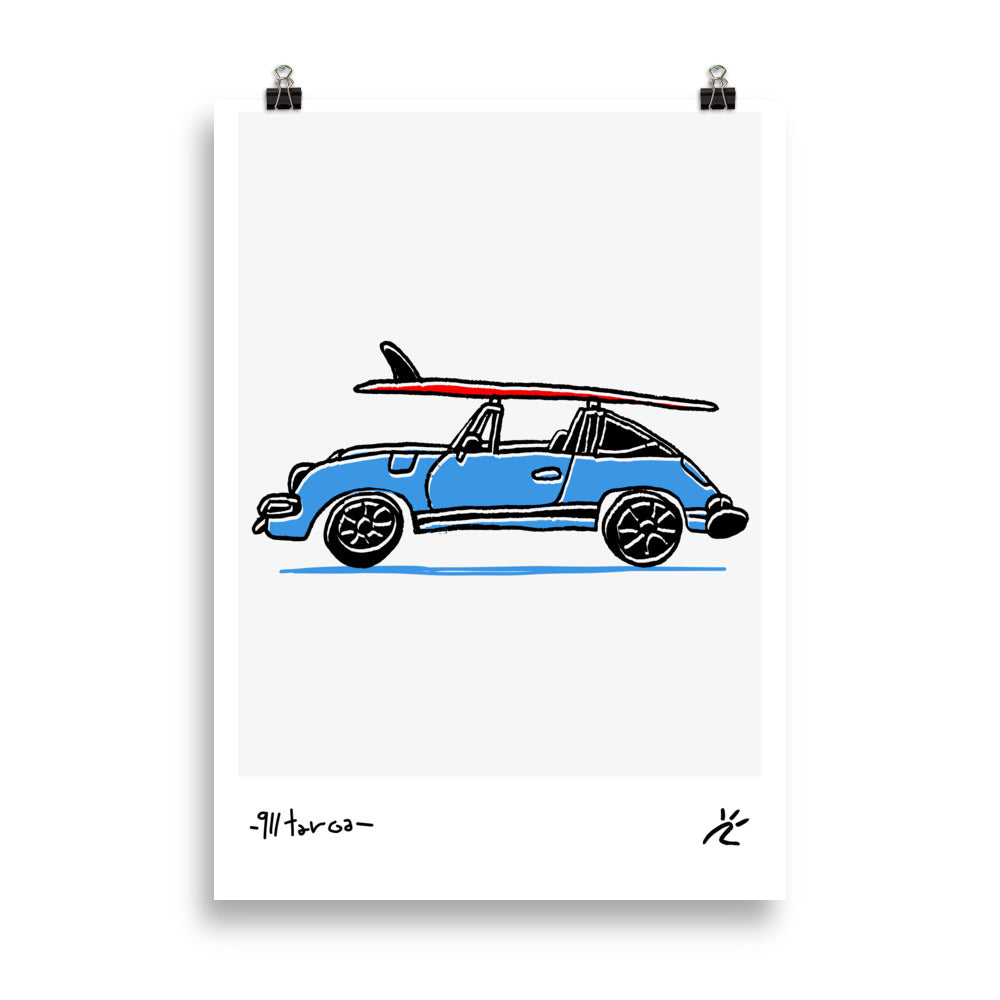 Impresión digital "911 TARGA"