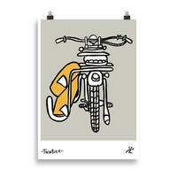 Impresión digital "TWINBIKE"