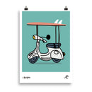 Impresión digital " VESPA"