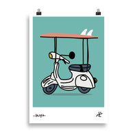 Impresión digital " VESPA"