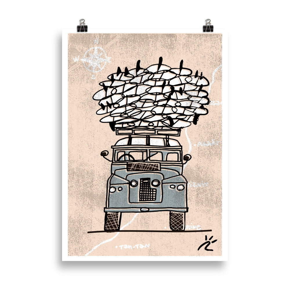 Impresión digital "MOROCCO VIBES"