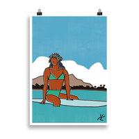 Impresión digital "Happiness"