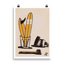 Impresión digital "Morning routine"