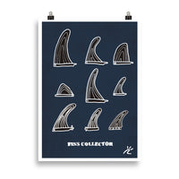 Impresión digital "Fins Collector"