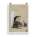 Impresión digital "Long Vibes"