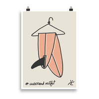 Impresión digital "Weekend Outfit"