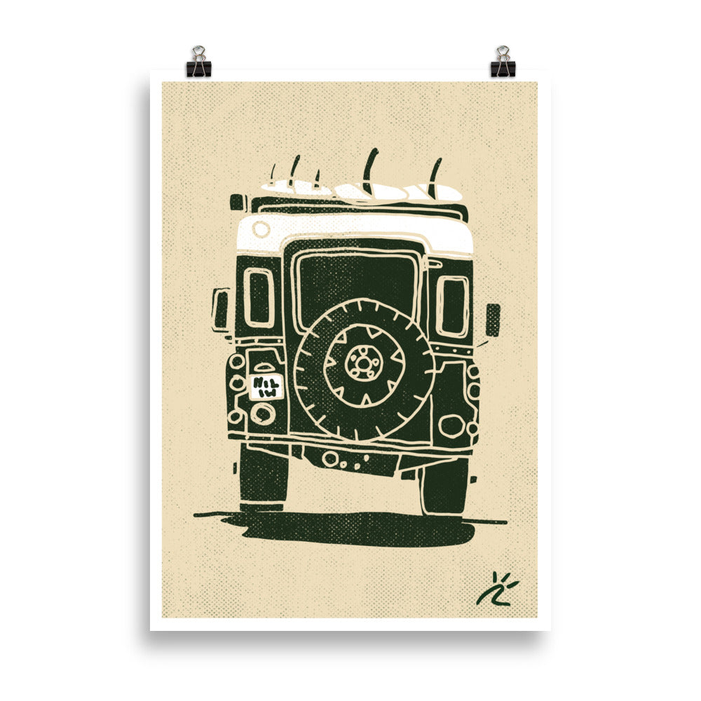 Impresión digital "Backside"