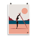 Impresión digital "SURYA NAMASKAR"