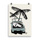 Impresión digital "Under the Palm"