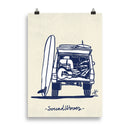 Impresión digital "SoundWaves"