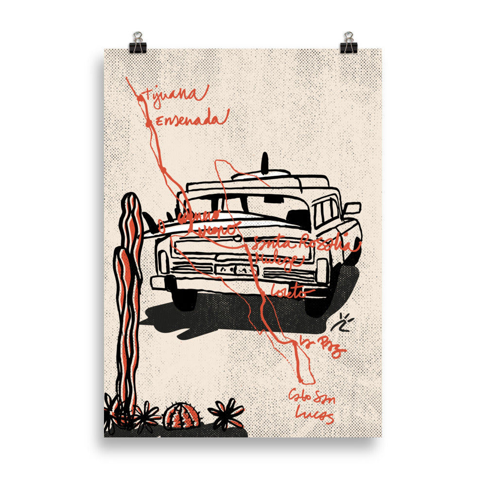 Impresión digital "Baja California"