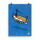 Impresión digital "Blue Search"