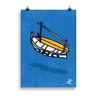 Impresión digital "Blue Search"