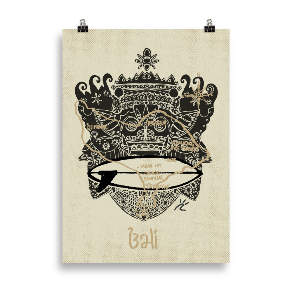 Impresión digital "Bali"