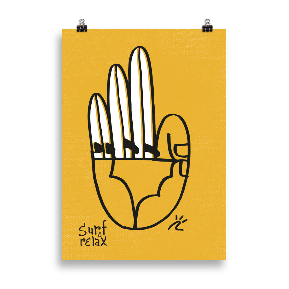Impresión digital "Surf&Relax"