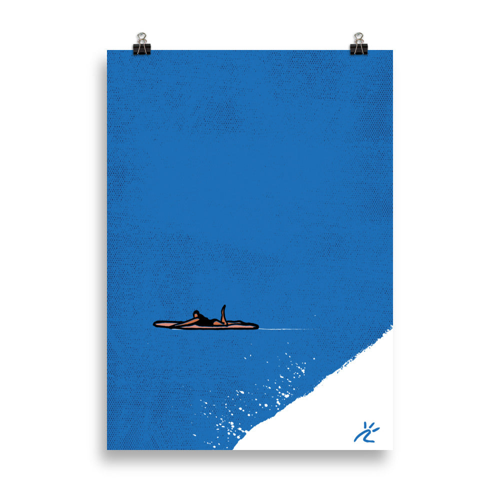 Impresión digital "Ride the Wave"