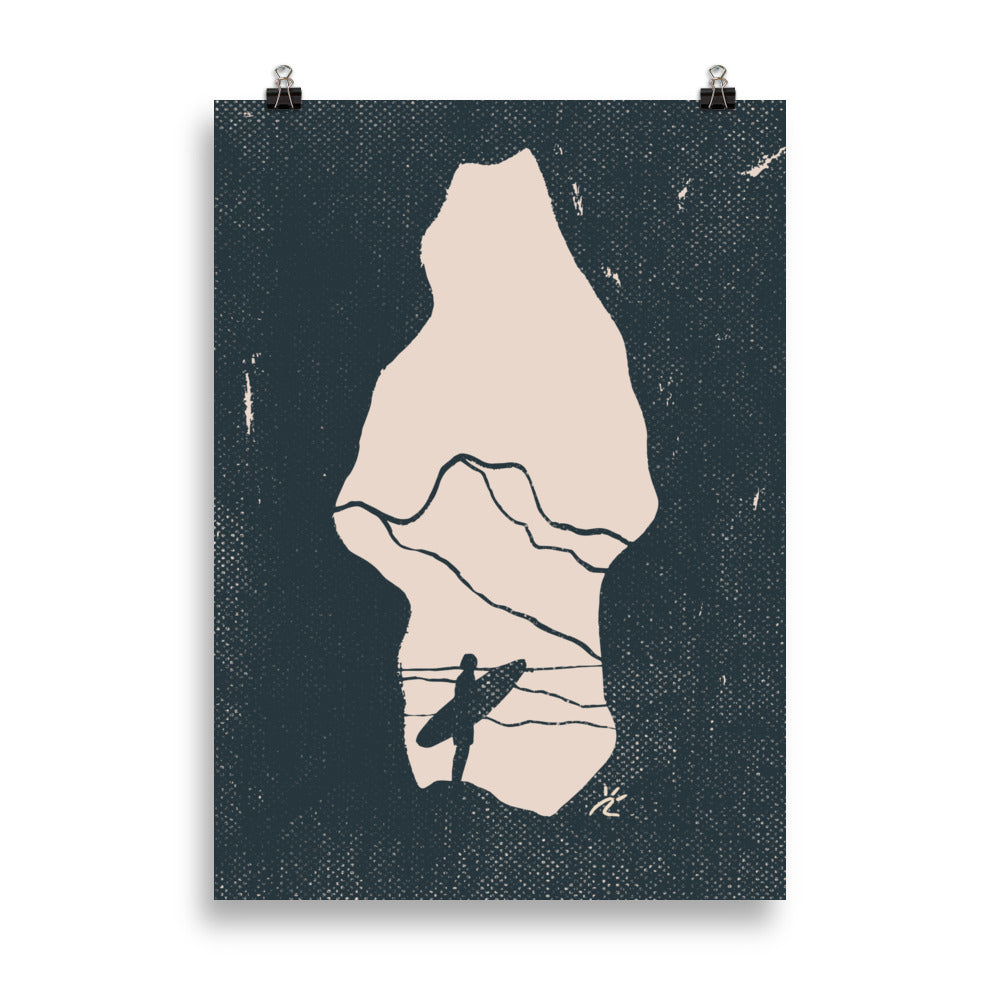 Impresión digital "CAVE"