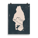 Impresión digital "CAVE"