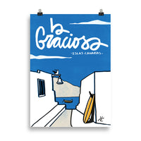 Impresión digital "LA GRACIOSA"