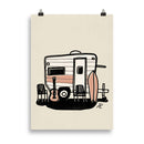 Impresión digital "Camping"