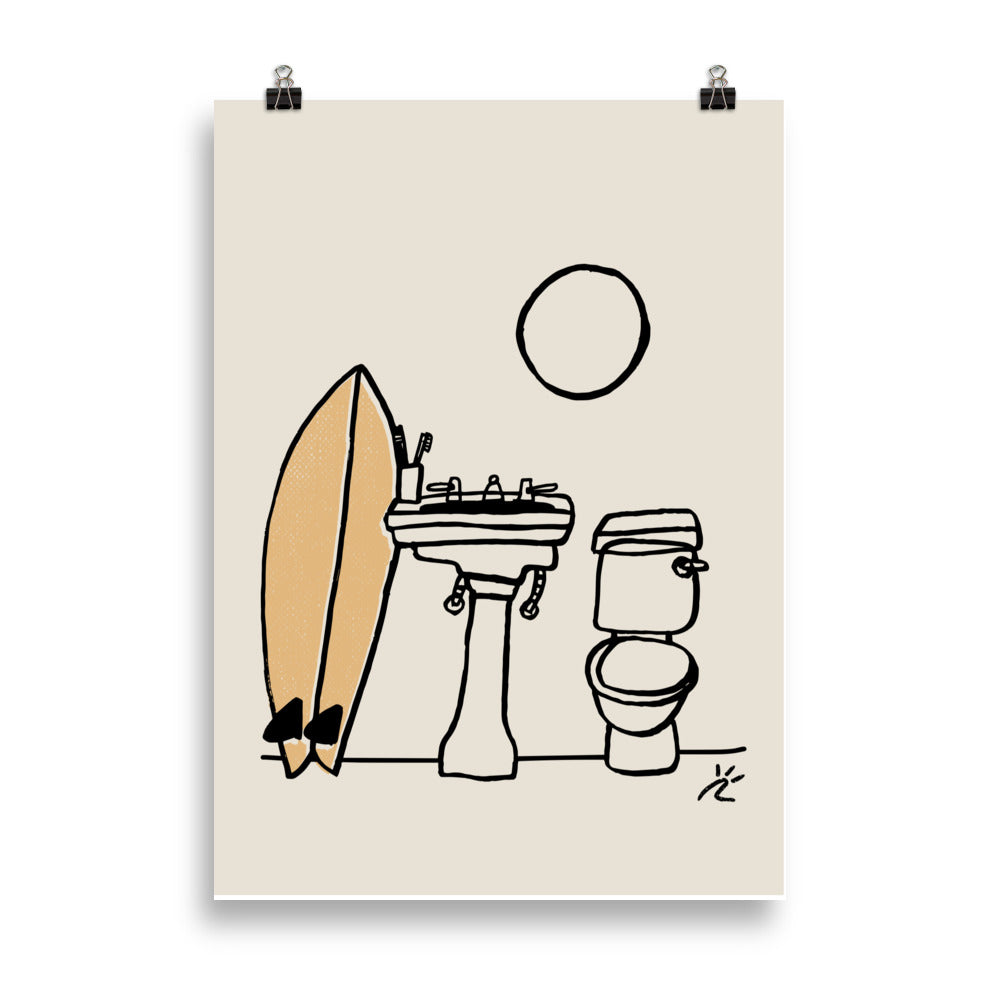 Impresión digital "Morning basics"