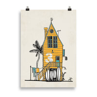Impresión digital "The Beach House"