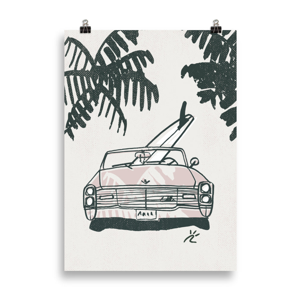 Impresión digital "You may have a Pink Cadillac"