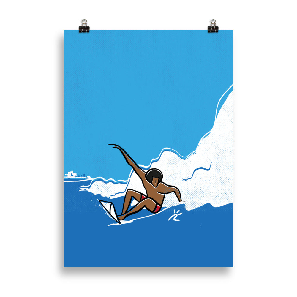 Impresión digital "GREAT LARRY"